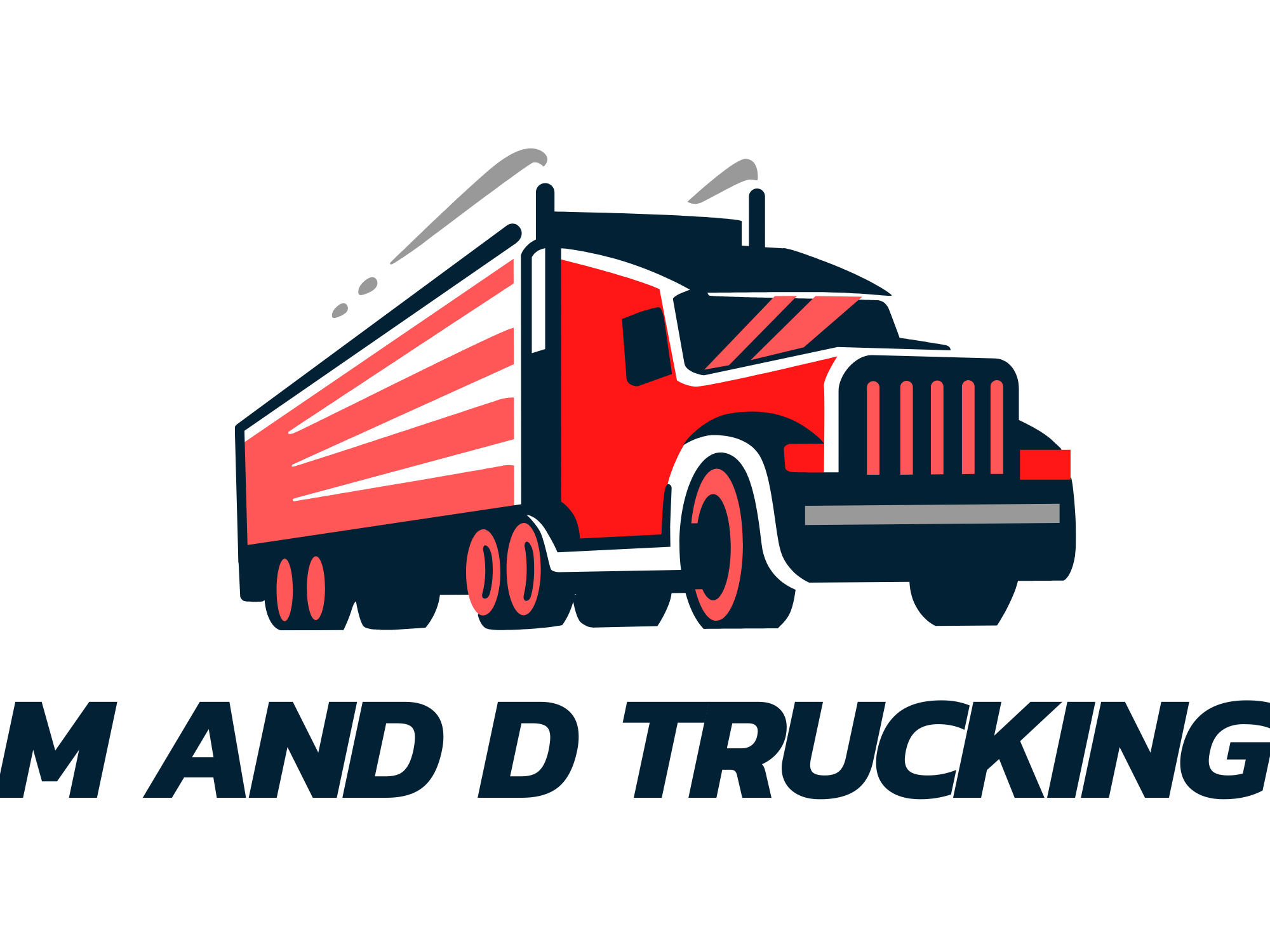 M And D Trucking logo